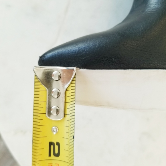 Stella McCartney Women's Black Ankle Boots Leather Mid-Calf Platform Designer 6 - Picture 13 of 16